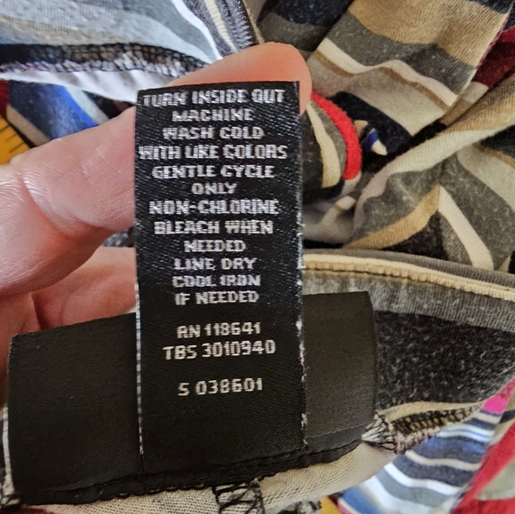 Lane Bryant Multicolor Pull on A-Line Long Maxi Skirt Size 22/24 - Picture 2 of 4